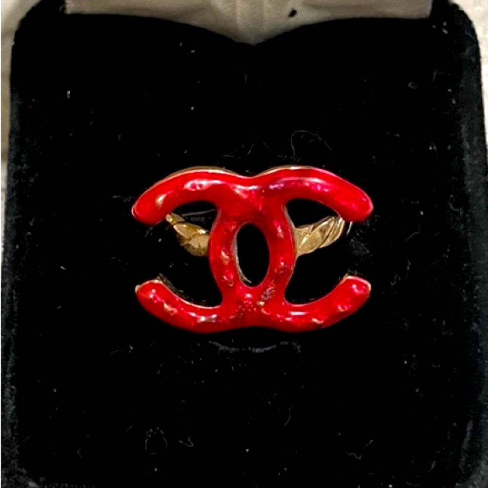 Red Sea Coral Ring Sz 7